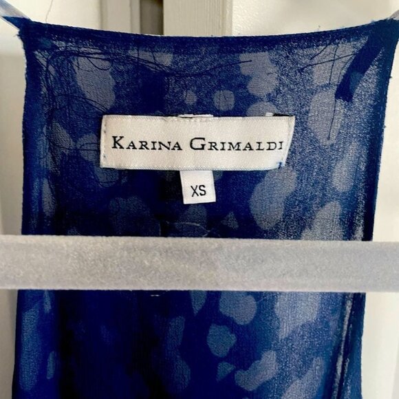 Polka  dot baby blue dress - Picture 2 of 4